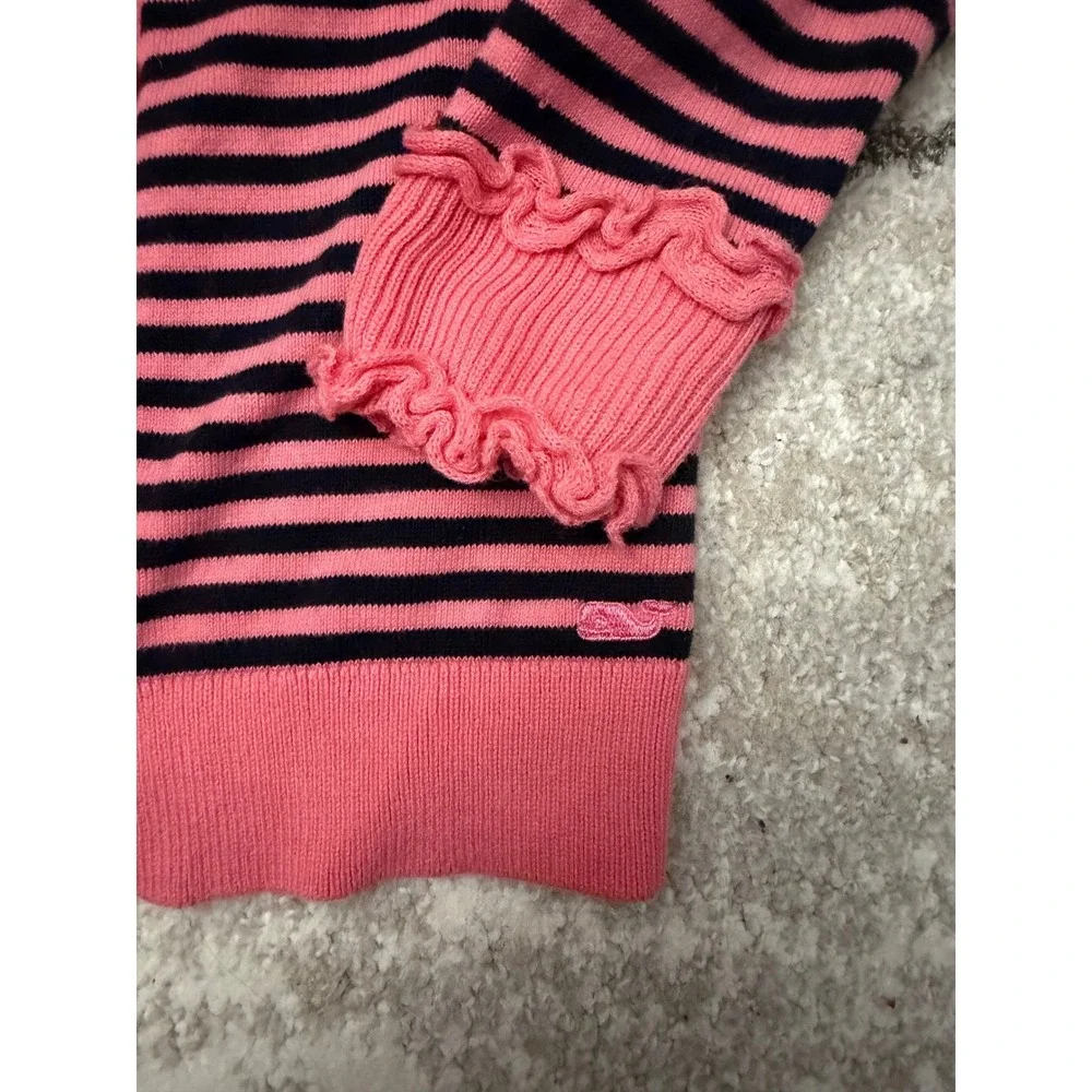 Vineyard Vines‎ Girls Striped Preppy Button Up Sweater cardigan
